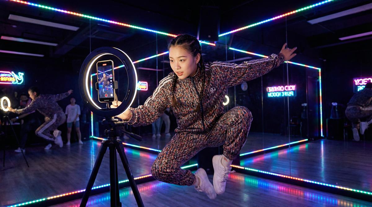 猎奇 TikTok风格短视频舞蹈挑战